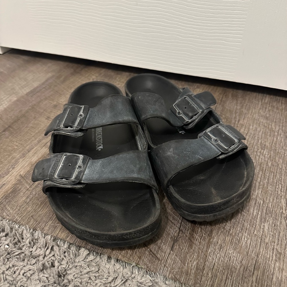 Birkenstock Charcoal Sandals